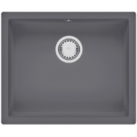 Гранітна мийка Fabiano Quadro 55x46 Titanium
