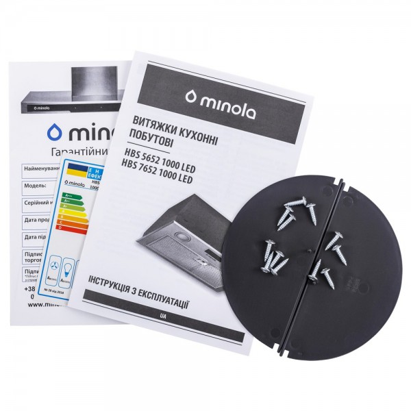 Витяжка Minola HBS 7652 I 1000 LED