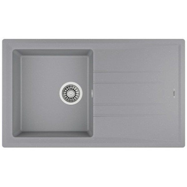 Гранітна мийка Teka STONE 50 B-TG 1B 1D сірий металік