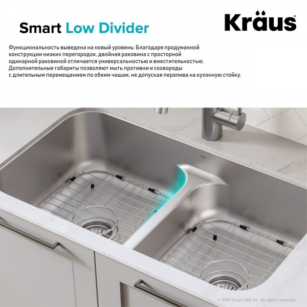 Кухонна мийка Kraus KCA-1200 Ellis