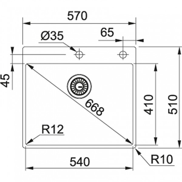 Кухонна мийка Franke BXX 210-54 TL