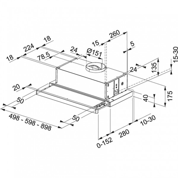 Витяжка Franke FTC 532L WH