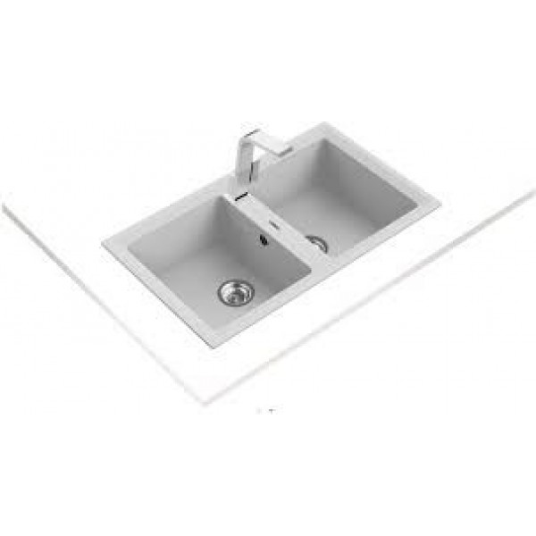 Гранітна мийка Teka STONE 90 B-TG 2B білий