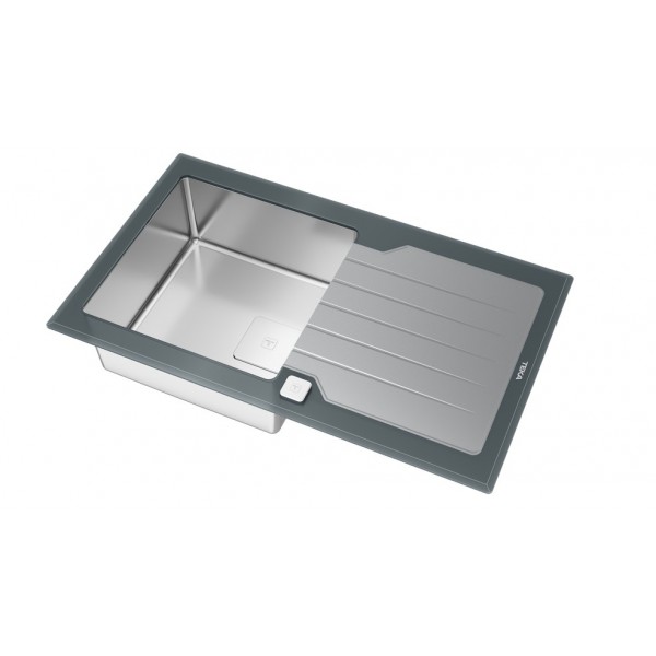 Кухонна мийка Teka DIAMOND 1B 1D 86 ST