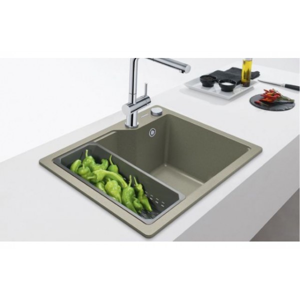 Гранітна мийка Franke URBAN UBG 610-56 черный мат