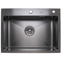 Кухонна мийка Platinum HSBB 6045BL