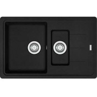 Гранітна мийка Franke Basis BFG 651-78 черний мат