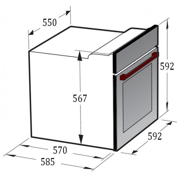 Духова шафа Gunter Hauer EOT 1267 B