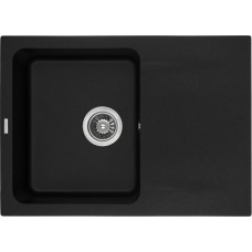 Гранітна мийка GRANADO SALAMANKA black shine