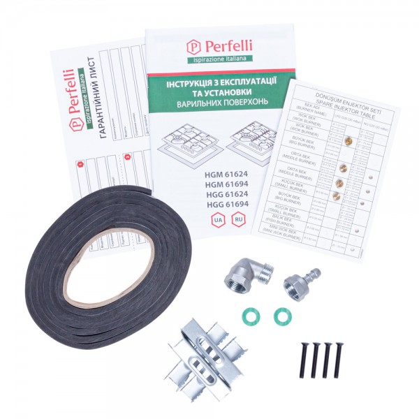 Варильна поверхня Perfelli HGM 61624 BL