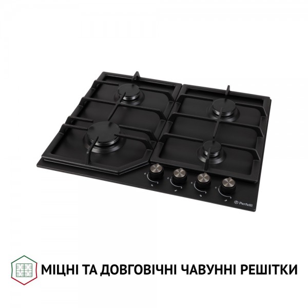 Варильна поверхня Perfelli HGM 61424 BL