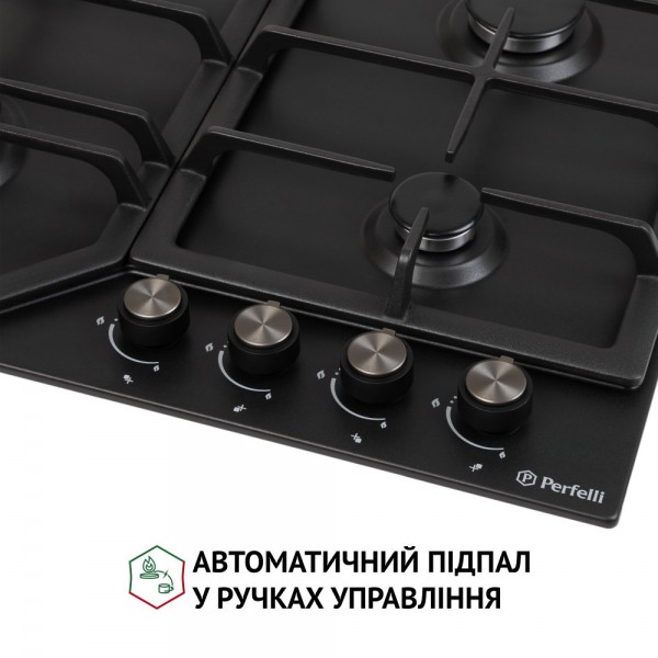 Варильна поверхня Perfelli HGM 61424 BL