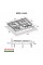 Варильна поверхня Perfelli HGM 61664 WH