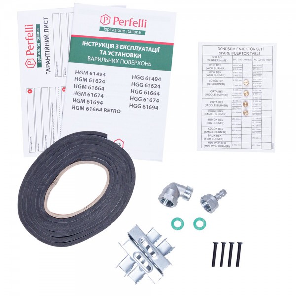 Варильна поверхня Perfelli HGM 61494 I