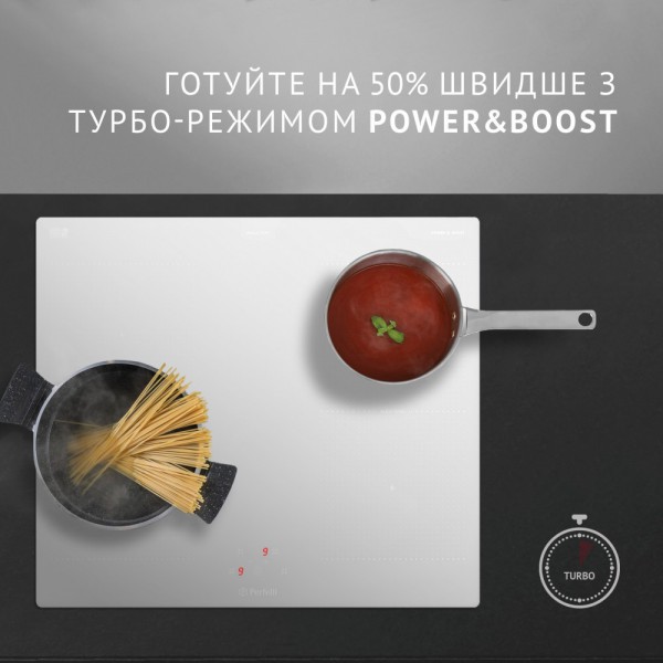 Варильна поверхня Perfelli HI 684 WH