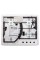 Варильна поверхня WEILOR GG W 644 WH