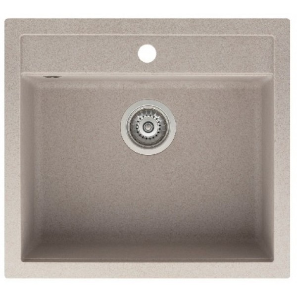 Гранітна мийка AQUASanita QUADRO SQQ100 бежевий