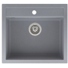 Гранітна мийка AQUASanita QUADRO SQQ100 алюметалік