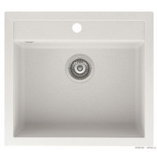 Гранітна мийка AQUASanita QUADRO SQQ100 алба