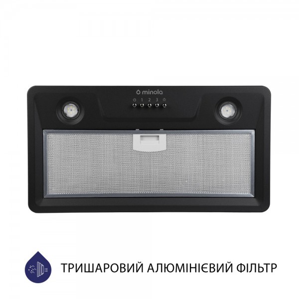 Витяжка Minola HBI 5202 BL 700 LED