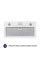 Витяжка Minola HBI 5202 WH 700 LED