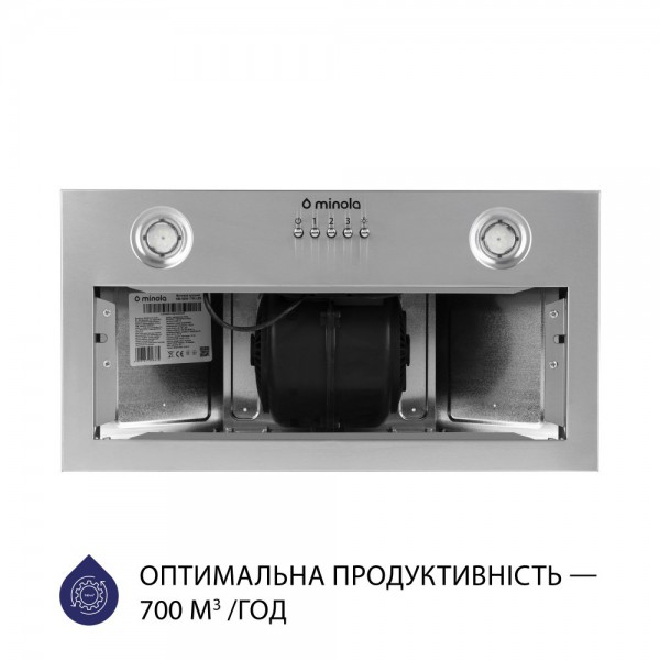 Витяжка Minola HBI 5204 I 700 LED