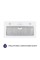 Витяжка Minola HBI 5262 WH GLASS 700 LED