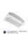 Витяжка Minola HBI 5262 WH GLASS 700 LED