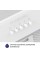 Витяжка Minola HBI 5262 WH GLASS 700 LED