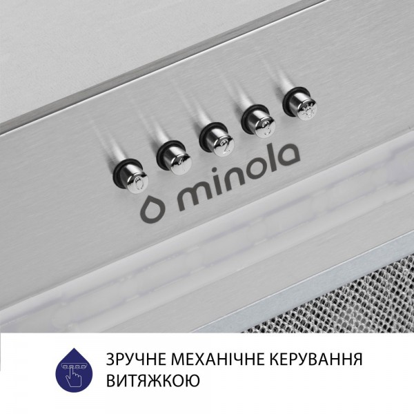 Витяжка Minola HBI 5623 I 1000 LED