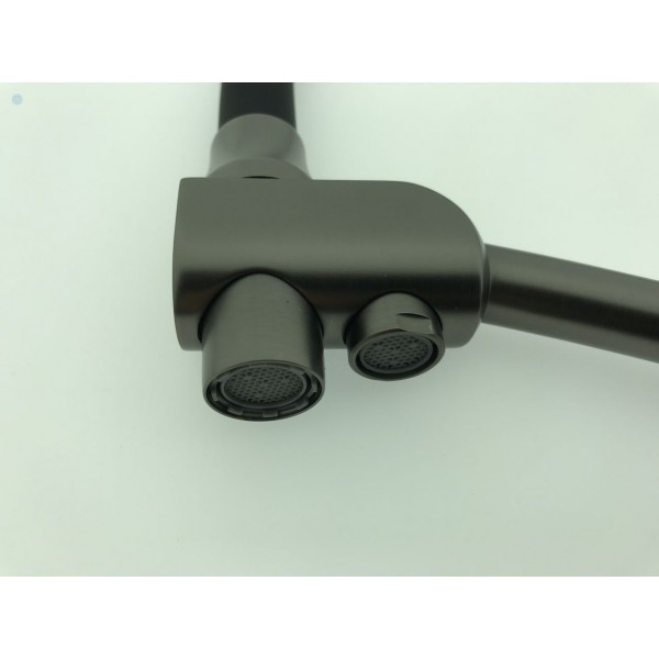 Кухонний змішувач GAPPO G4398-19 графіт