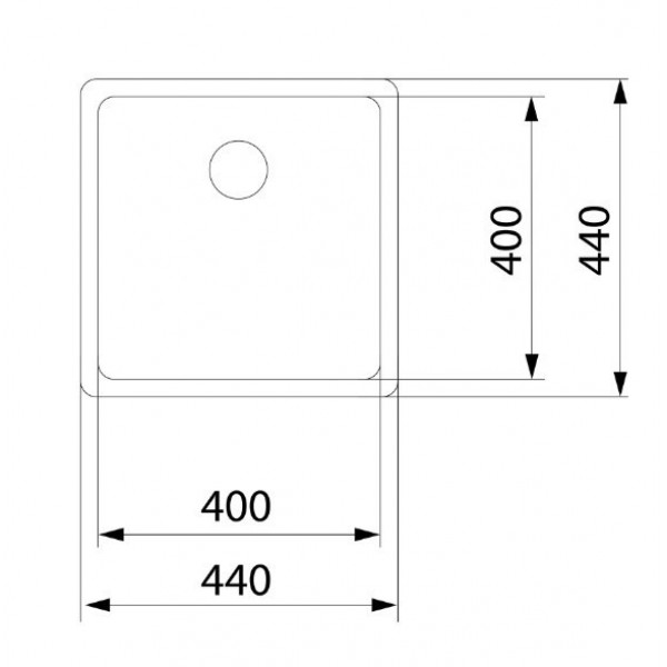 Кухонна мийка Teka BE LINEA RS15 40.40 PURECLEAN