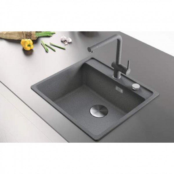 Гранітна мийка Franke MRG 610-52 TL сірий камінь