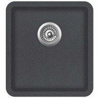 Гранітна мийка AQUASanita ARCA SQA101 графіт