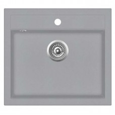 Гранітна мийка AQUASanita QUADRO SQQ100 світло сірий