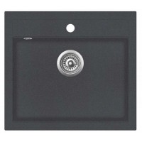 Гранітна мийка AQUASanita QUADRO SQQ100 графіт